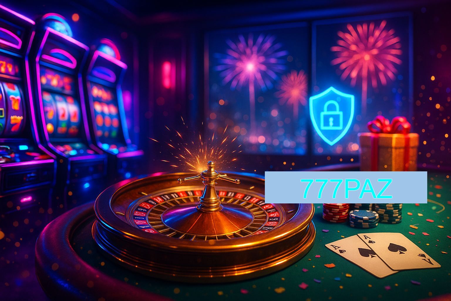 Jogos emocionantes no 777PAZ